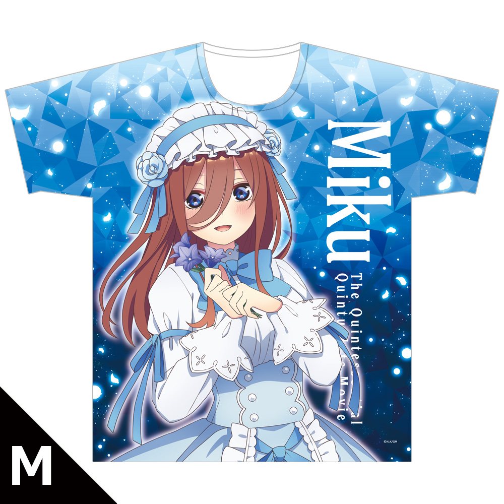 映画 五等分の花嫁_フルグラフィックTシャツC[中野三玖 ロリィタファッションver.] Mサイズ