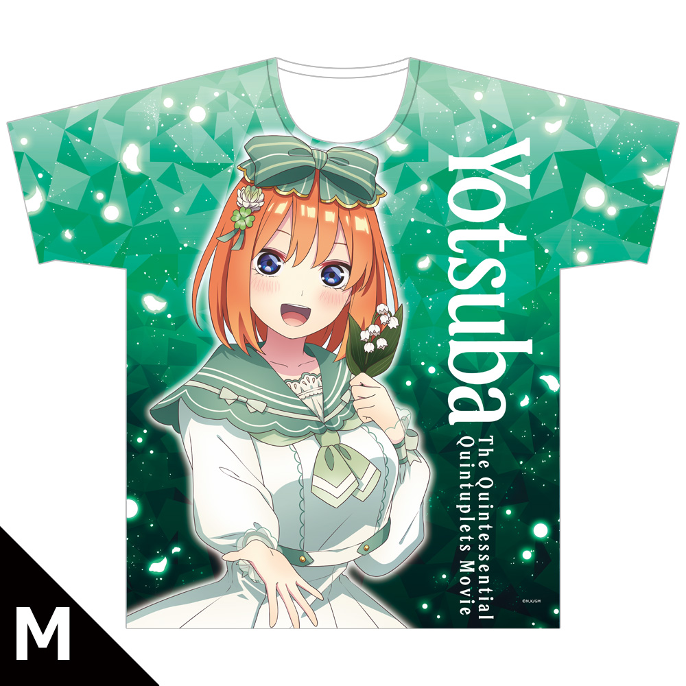 映画 五等分の花嫁_フルグラフィックTシャツD[中野四葉 ロリィタファッションver.] Mサイズ