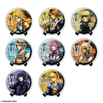 ファイナルファンタジー　アクリルスタンド　缶バッジ　クラウド ファイナルファンタジーVII リバース_アクリルスタンド うたたね