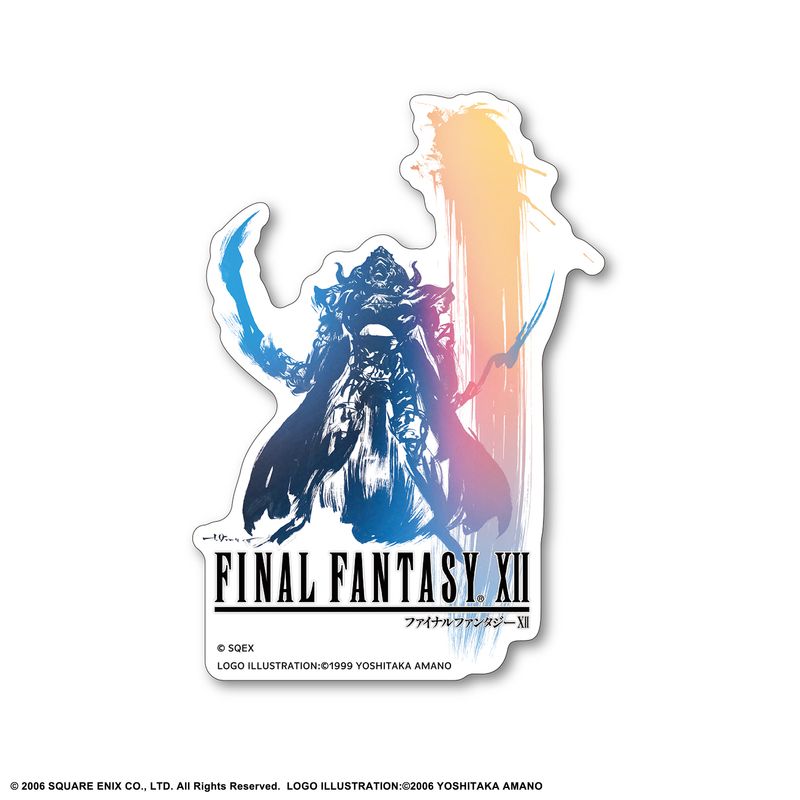 ファイナルファンタジーXII_ロゴステッカー | ファイナルファンタジー