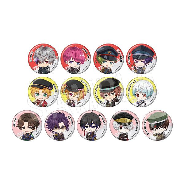千銃士R_トレーディング缶バッジ typeA (単位/BOX) | 千銃士公式グッズ