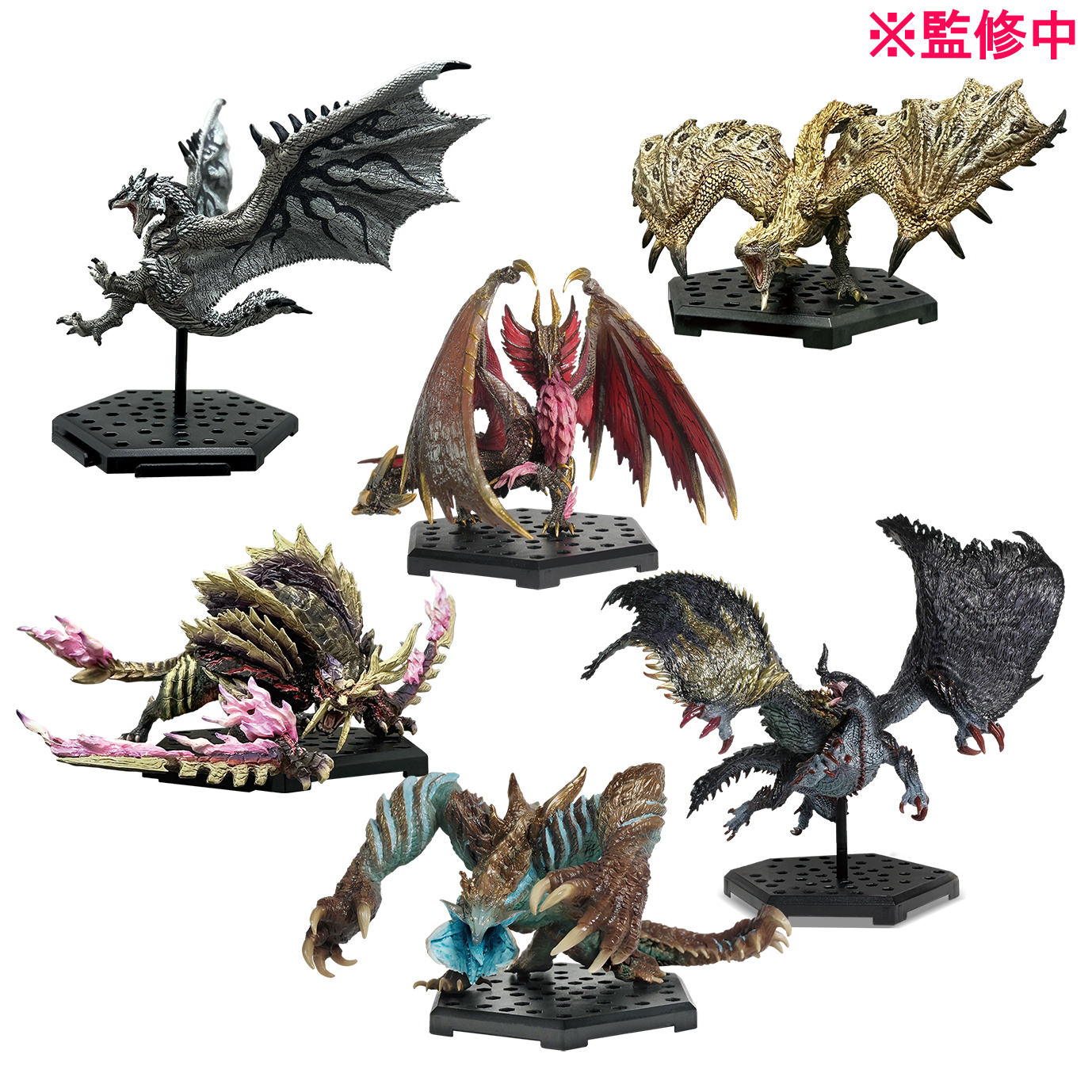 モンスターハンター フィギュア ガランゴルム ボーナスパーツ全6種