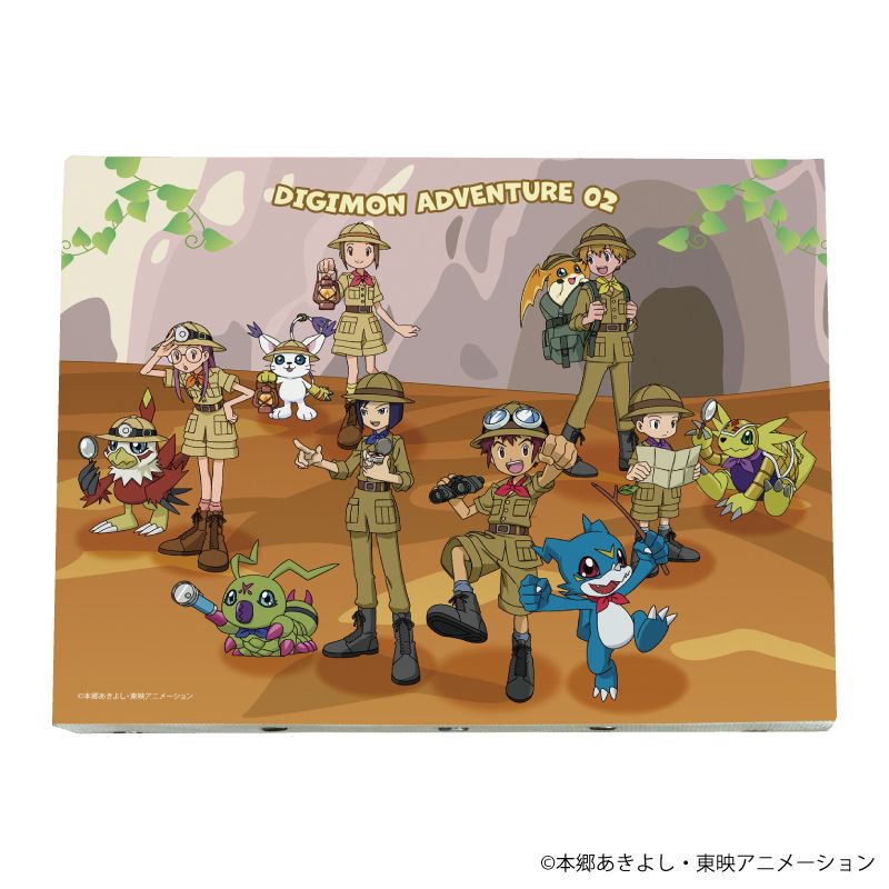 デジモンアドベンチャー お台場メモリアル2020 キャンバスアート　セット デジモンアドベンチャー02_キャンバスアート02/集合デザイン 探検ver