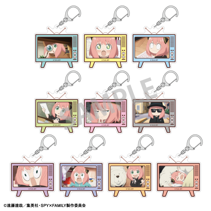 SPY×FAMILY_ピックキャラアクリルキーホルダーvol.4 (単位/BOX)