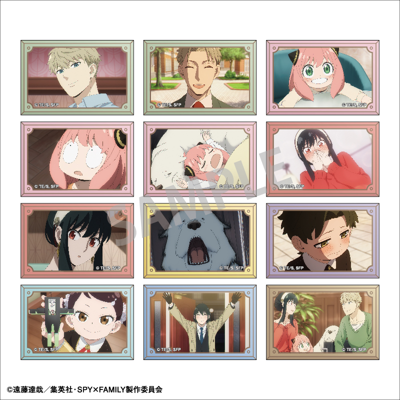 SPY×FAMILY_トレーディングスクエア缶バッジvol.7 (単位/BOX)