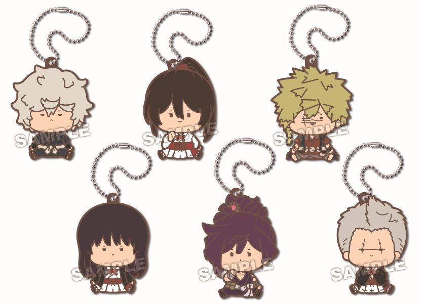 地獄楽_ちゃびちゃび ラバーキーホルダー (単位/BOX)