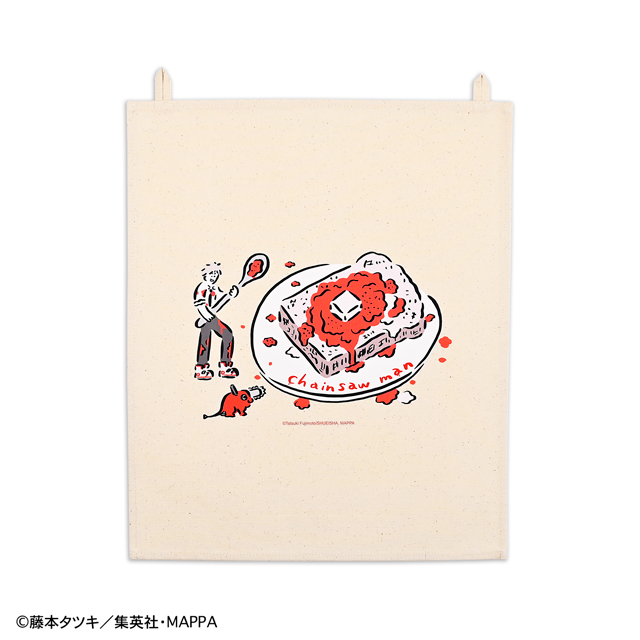 チェンソーマン_イラストレーター鬼頭祈コラボ　ファブリックポスター（デンジ）