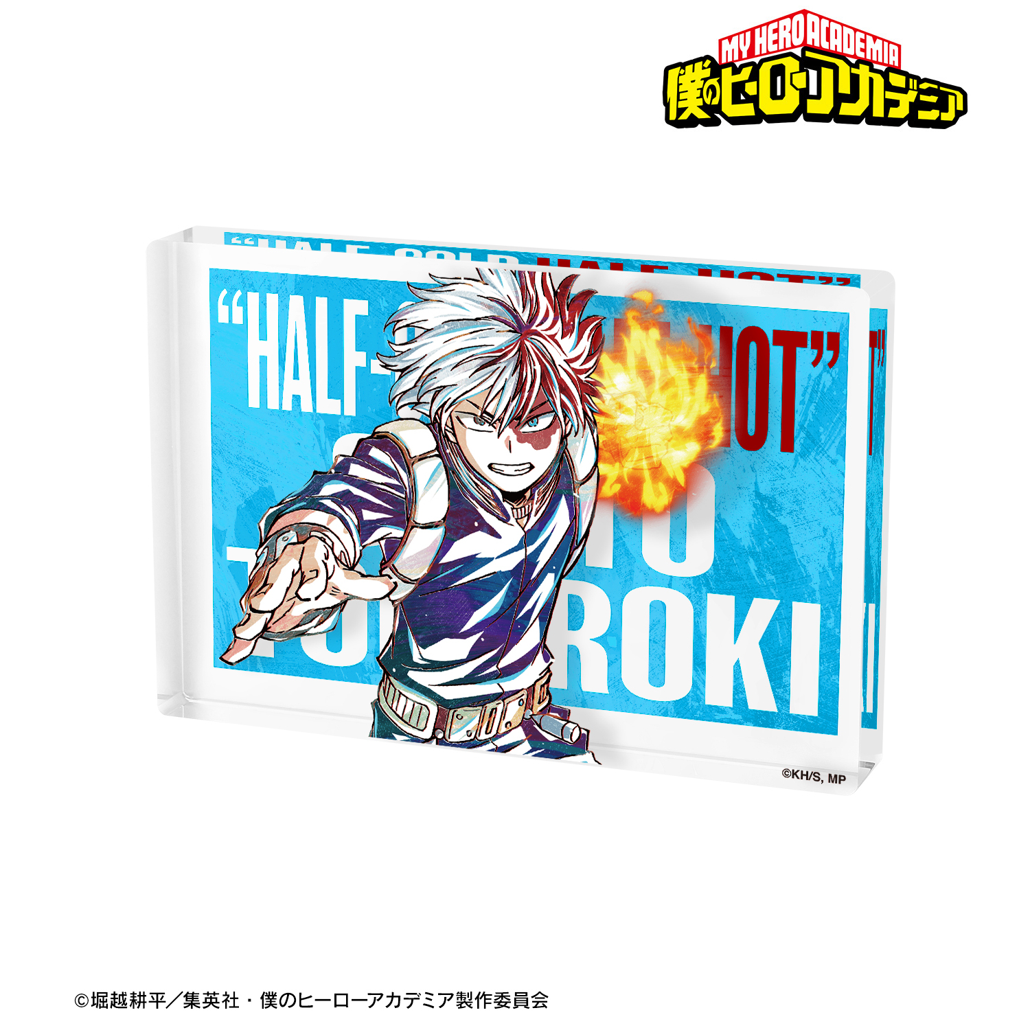 僕のヒーローアカデミア_轟焦凍 Ani-Art 第5弾 アクリルブロック