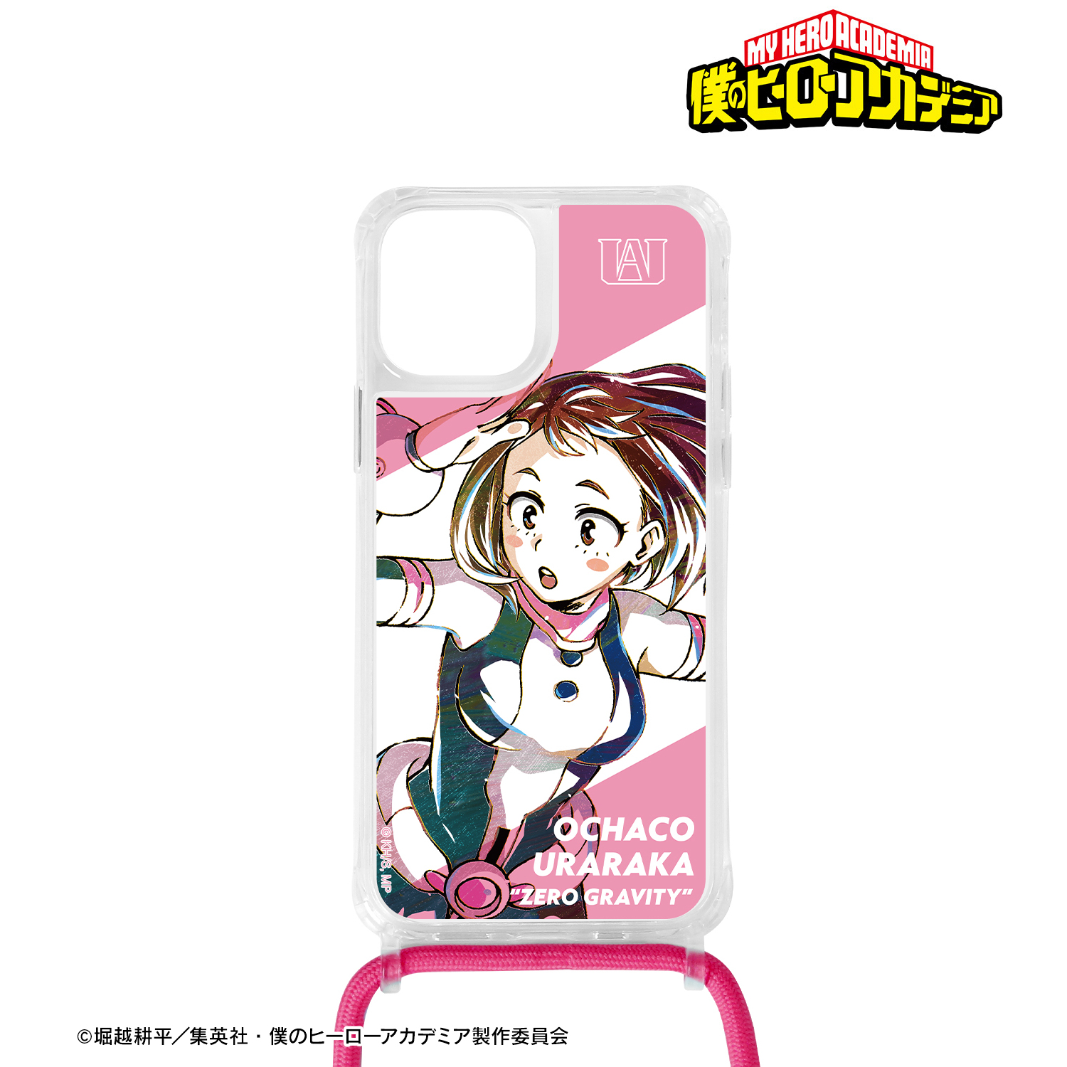 僕のヒーローアカデミア_麗日お茶子 Ani-Art 第5弾 ショルダーiPhoneケース(対象機種/iPhone 11)