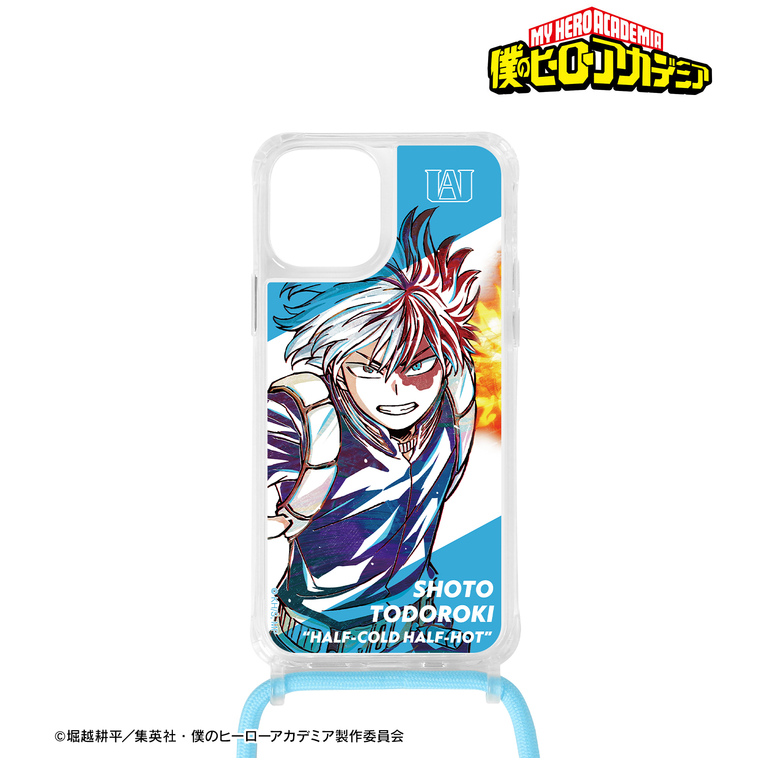 僕のヒーローアカデミア_轟焦凍 Ani-Art 第5弾 ショルダーiPhoneケース(対象機種/iPhone 11)