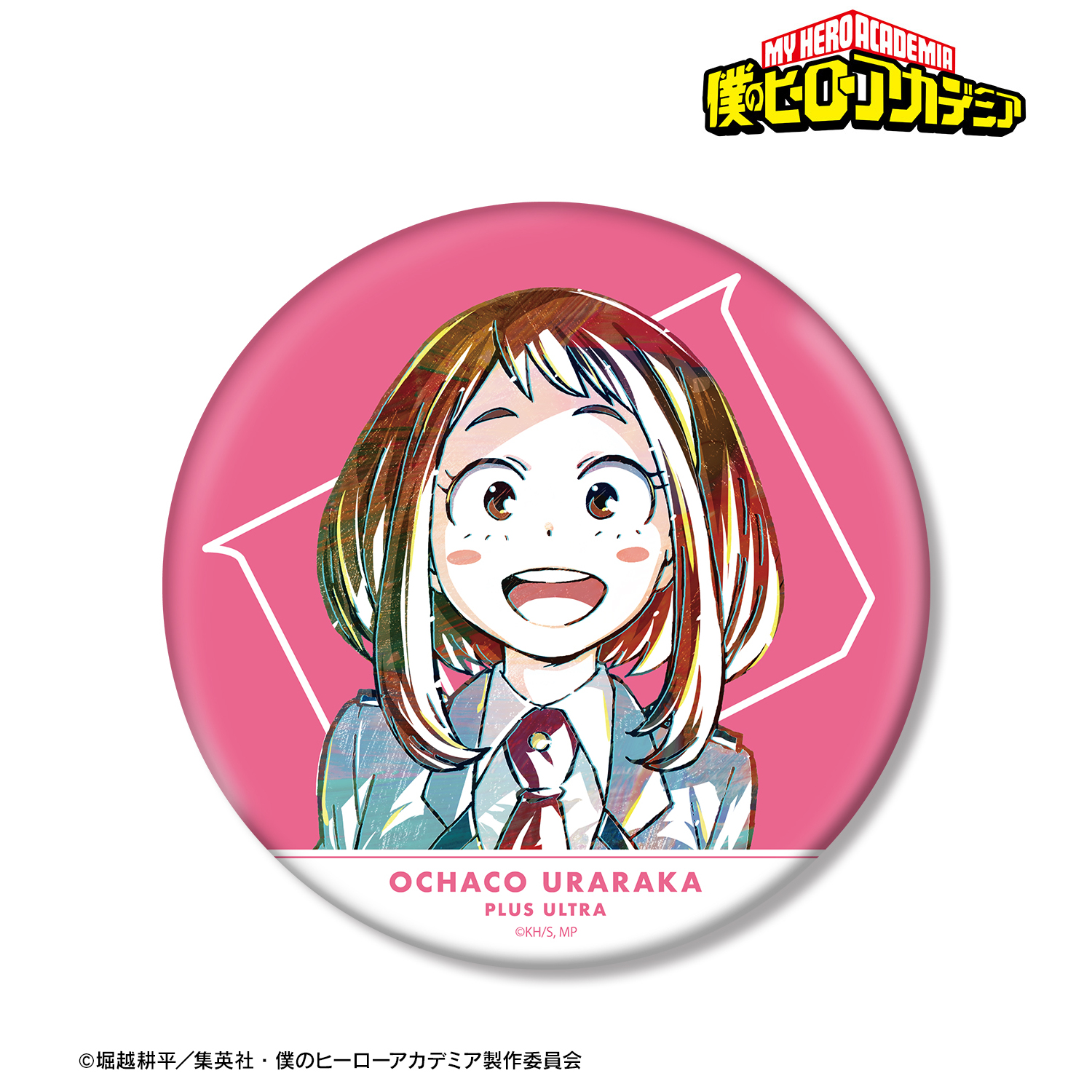 僕のヒーローアカデミア_麗日お茶子 Ani-Art 第4弾 BIG缶バッジ