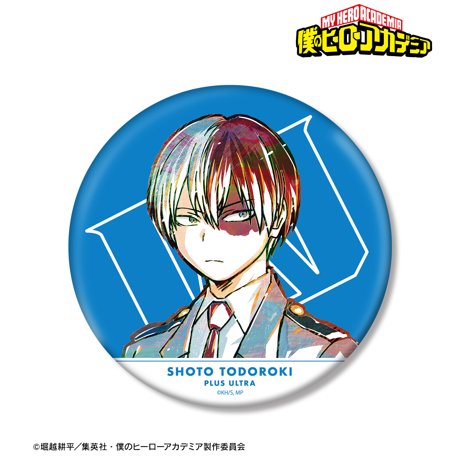 僕のヒーローアカデミア_轟焦凍 Ani-Art 第4弾 BIG缶バッジ