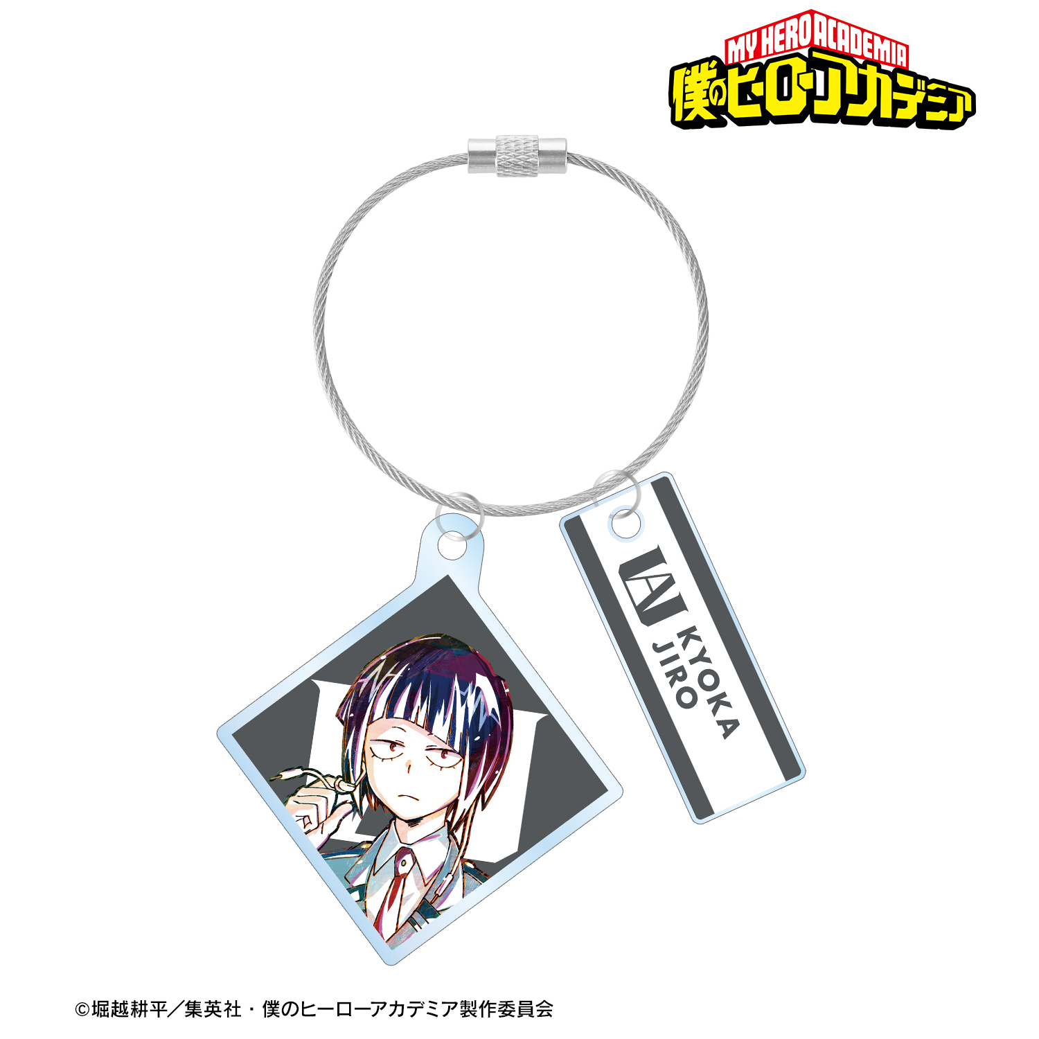 僕のヒーローアカデミア_耳郎響香 Ani-Art 第4弾 2連ワイヤーアクリルキーホルダー