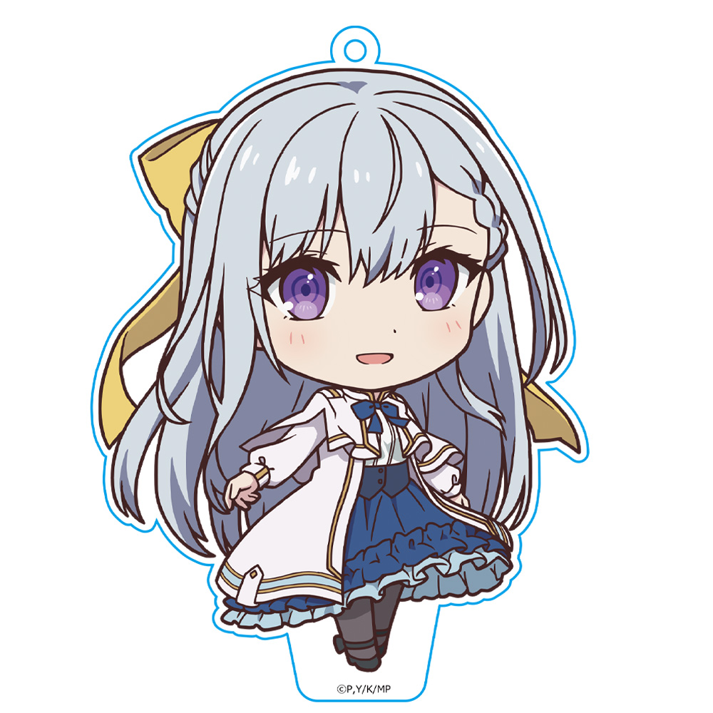 転生王女と天才令嬢の魔法革命_ぷにこれ!キーホルダー(スタンド付) ユフィリア