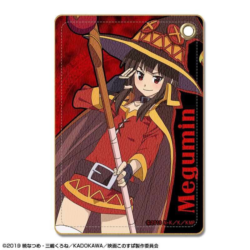 映画 この素晴らしい世界に祝福を！紅伝説_レザーパスケース デザイン