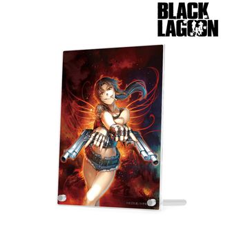 BLACK LAGOON 直筆サイン入り アクリルパネル ブラックラグーン BLACK LAGOON（ブラックラグーン ブラクラ）公式グッズ通販 | colleize