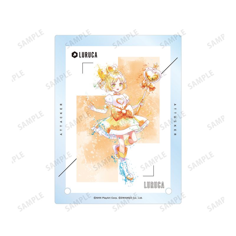 コンパス　A6 アクリルパネル　Ani-Art aqua label ルチアーノ コンパス 戦闘摂理解析システム_ルルカ Ani-Art aqua label A6アクリル