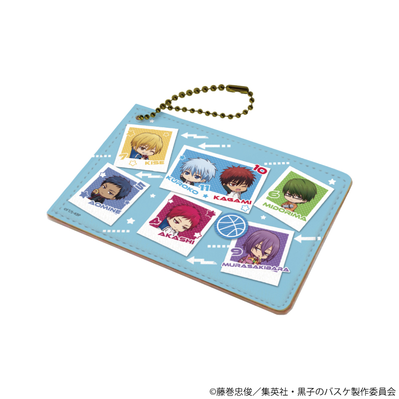 黒子のバスケ_キャラパス03/キセキの世代＆火神大我 遠征ver.(ミニキャライラスト)