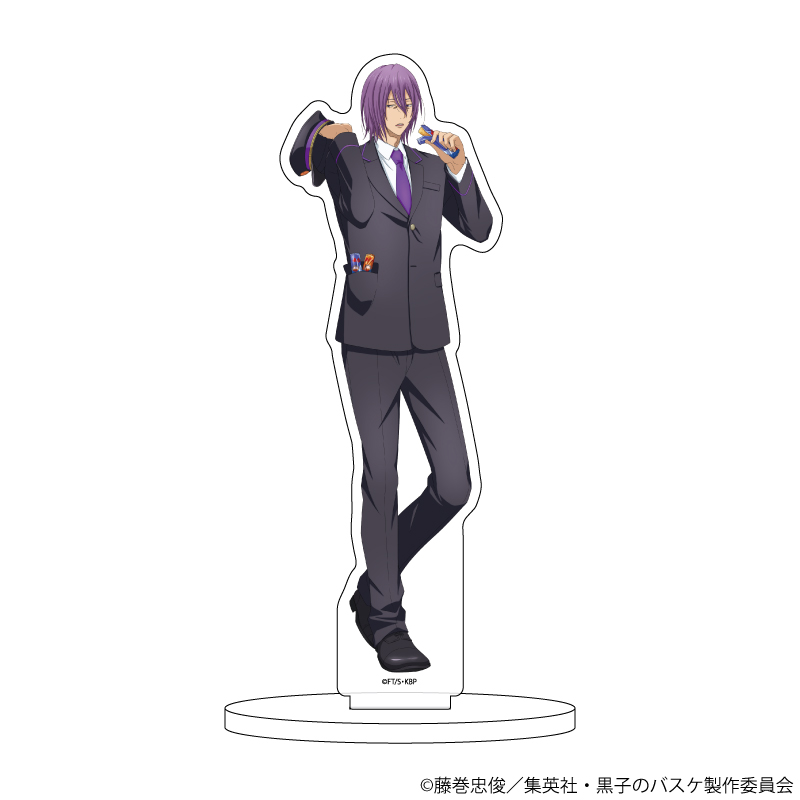 黒子のバスケ_キャラアクリルフィギュア13/紫原 敦 駅員風ver.(描き下ろしイラスト)