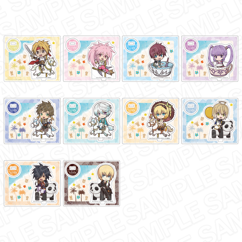 テイルズ オブ シリーズ_アクリルスタンド(ブラインド)  遊園地 ver. B (単位/BOX)