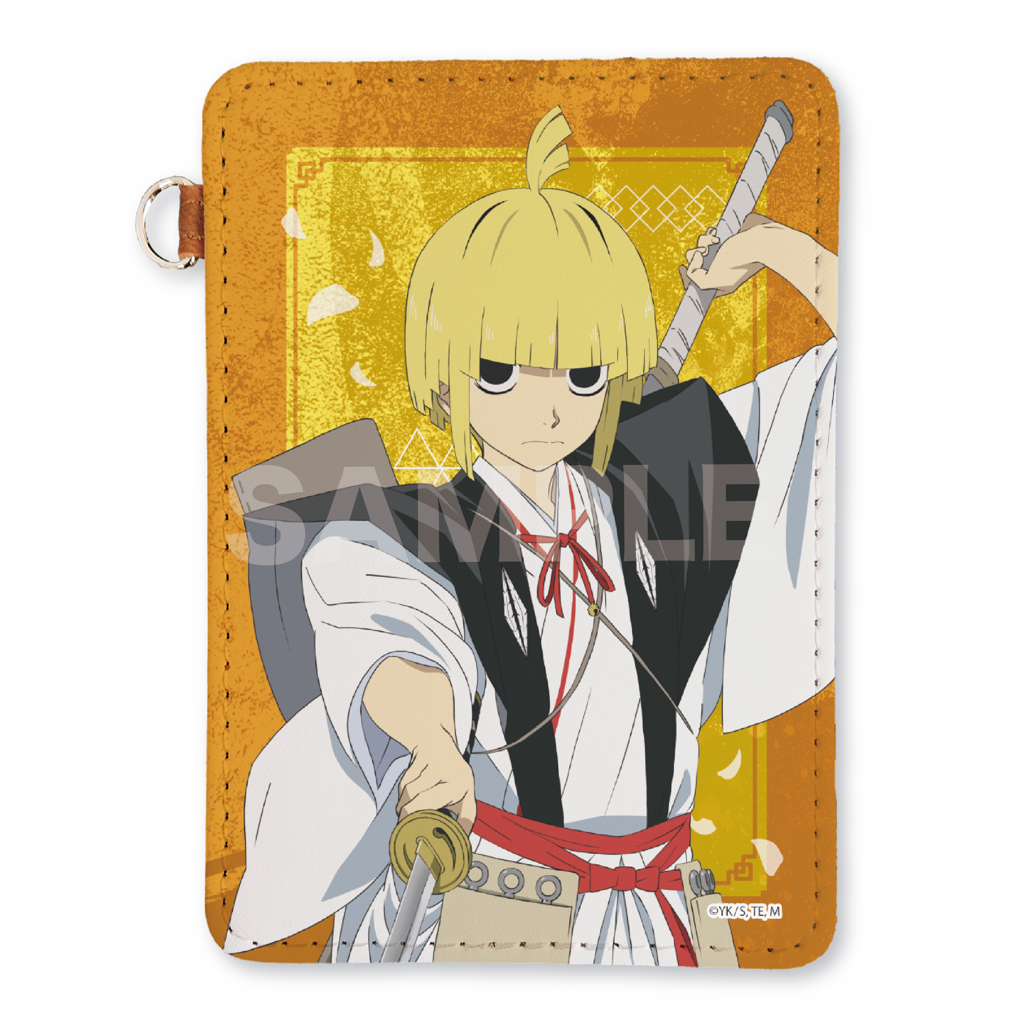 地獄楽_レザーパスケース /10 山田浅ェ門 付知