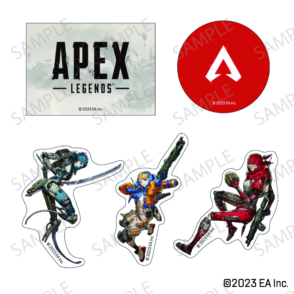 Apex Legends VTuber最協決定戦_ダイカットステッカー(5枚入り)season4