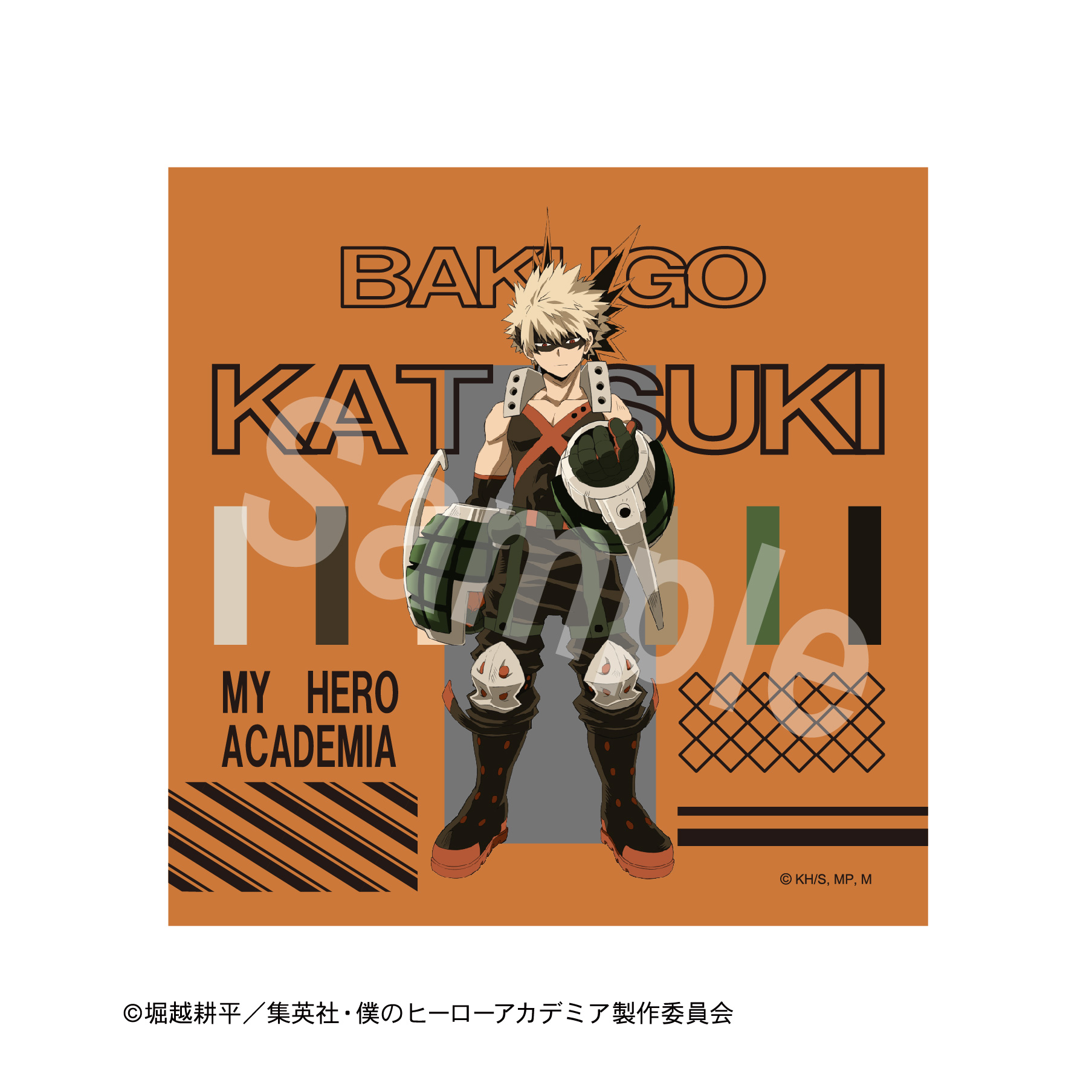 僕のヒーローアカデミア ヒロアカ_ハンドタオル第3弾 02爆豪 勝己