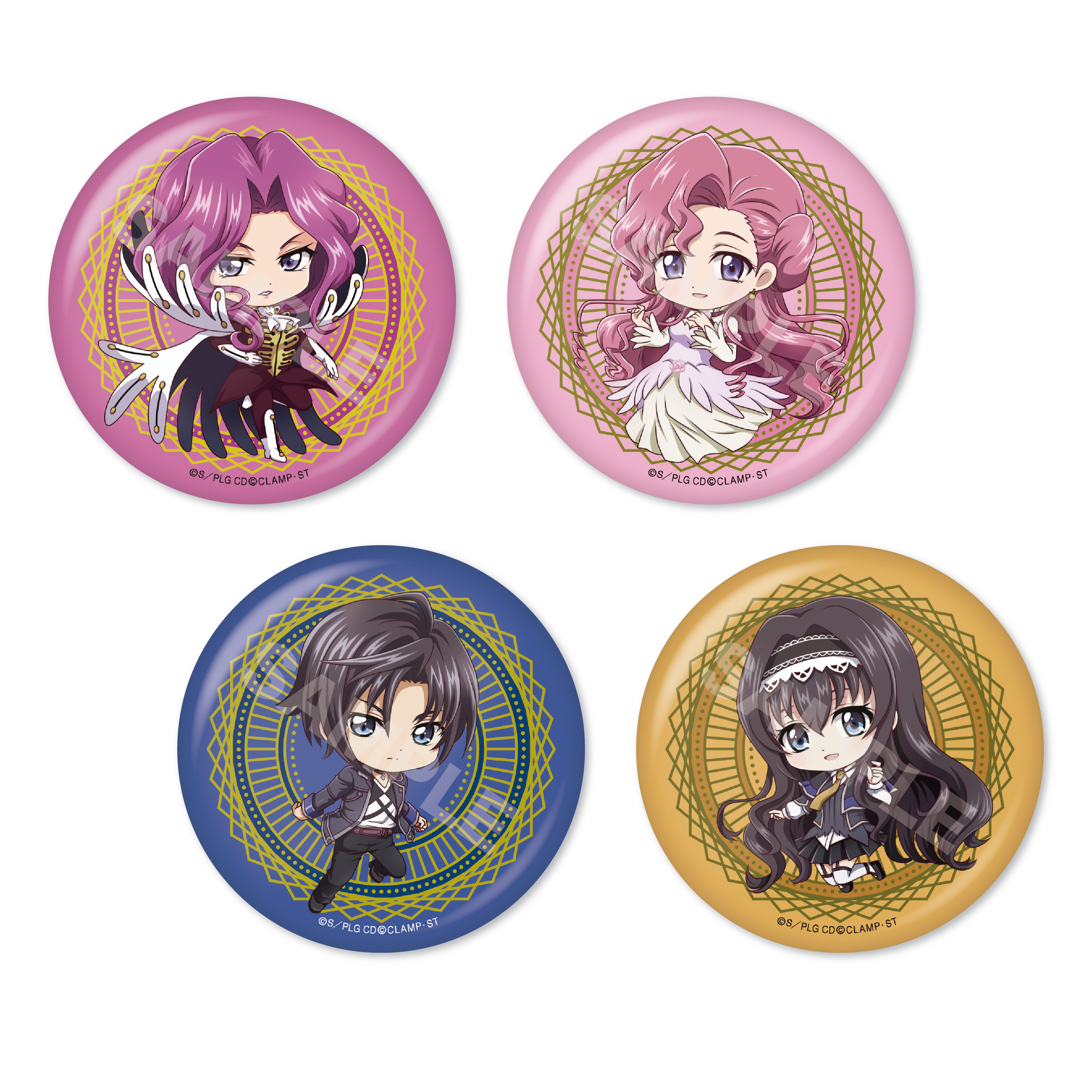 希少】コードギアス 反逆のルルーシュ ロストストーリーズ 缶バッジ