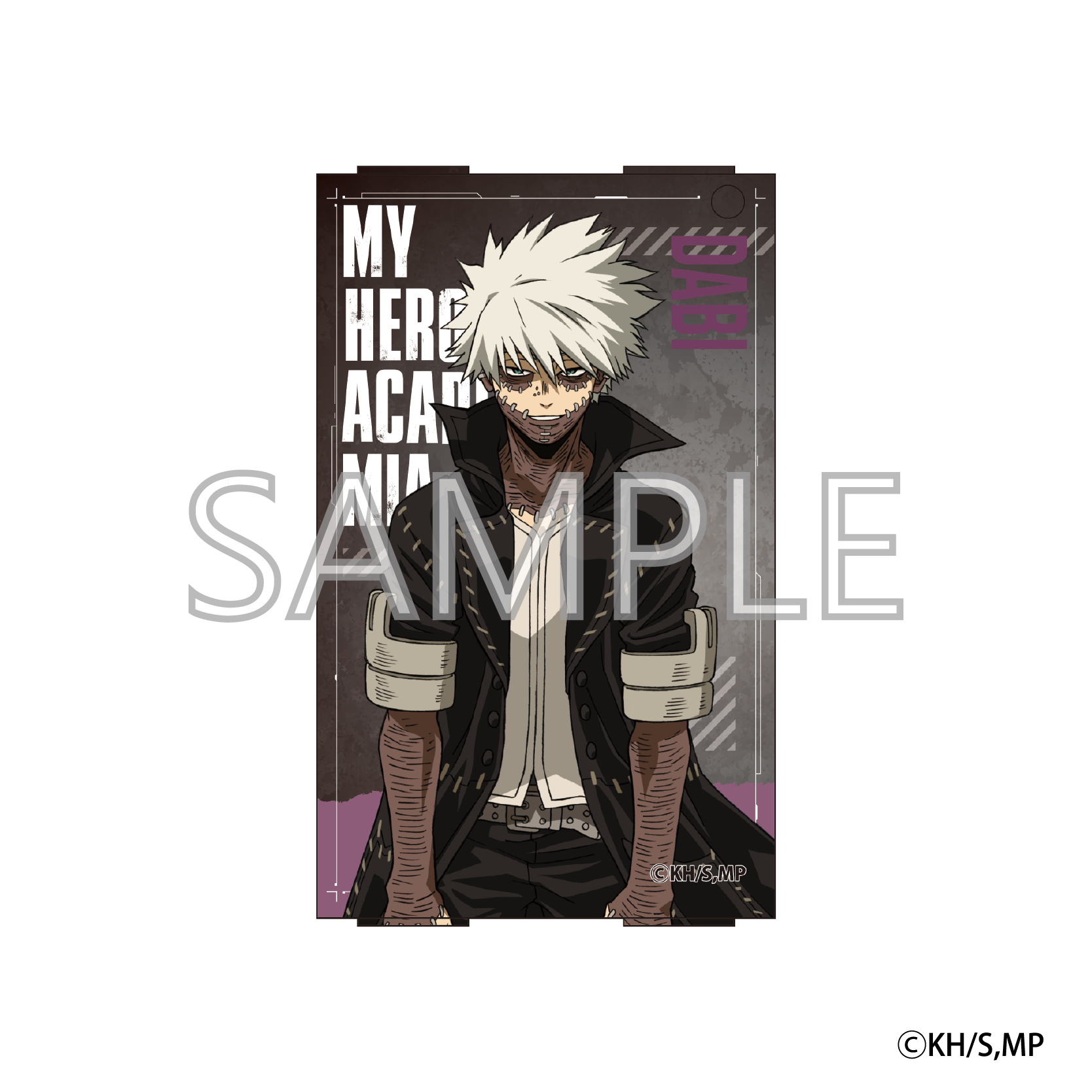 僕のヒーローアカデミア_アクリルパスケース (荼毘)