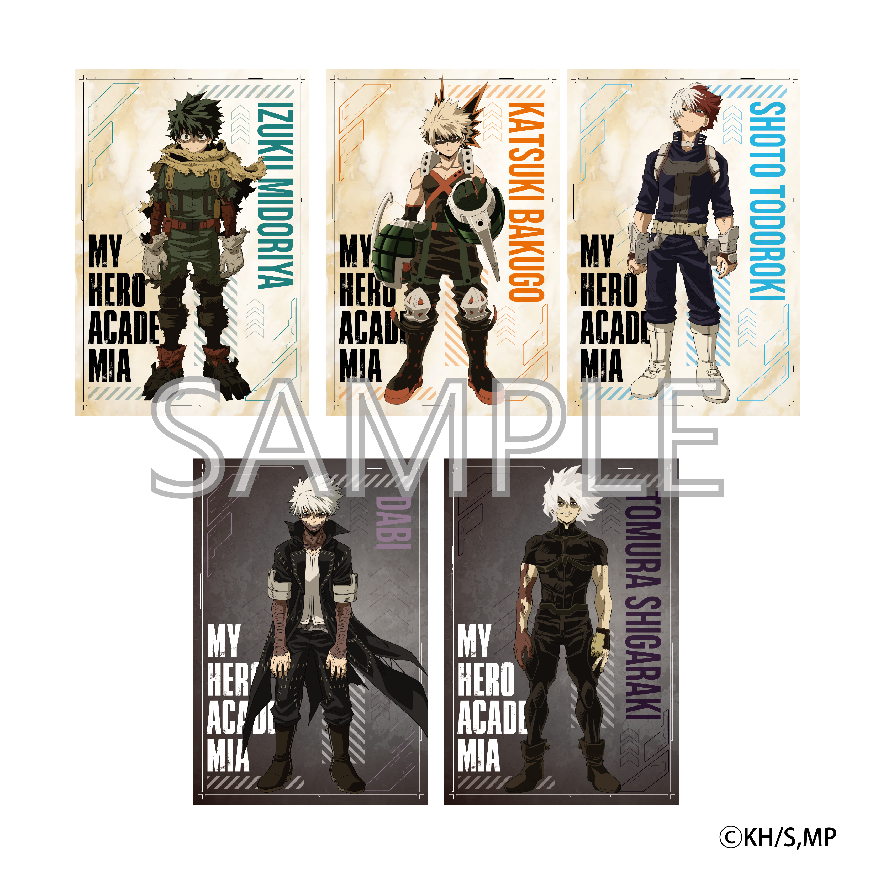 僕のヒーローアカデミア_ポストカードセット