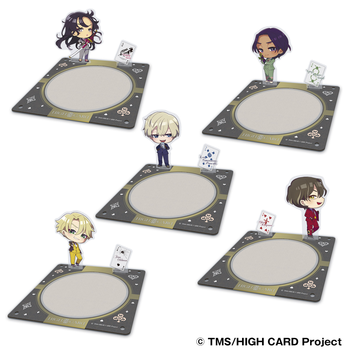 HIGH CARD_アクリルスタンドコースター_フィン・オールドマン