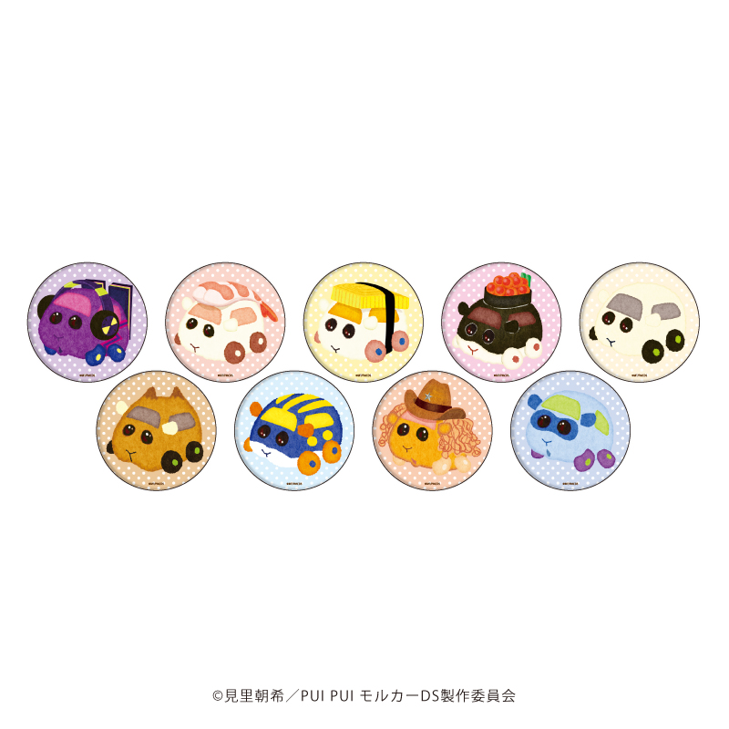 PUI PUI モルカー DRIVING SCHOOL_缶バッジ04/ボックス(全9種)(公式イラスト)