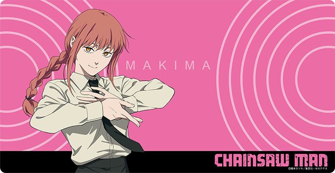 チェンソーマン　マキマ　プレイマット チェンソーマン_キャラクター万能ラバーマットスリム 「マキマ