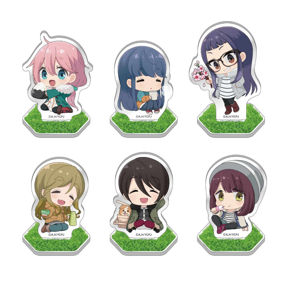 ゆるキャン△_トレーディング芝生アクリルスタンド vol.2 1BOX