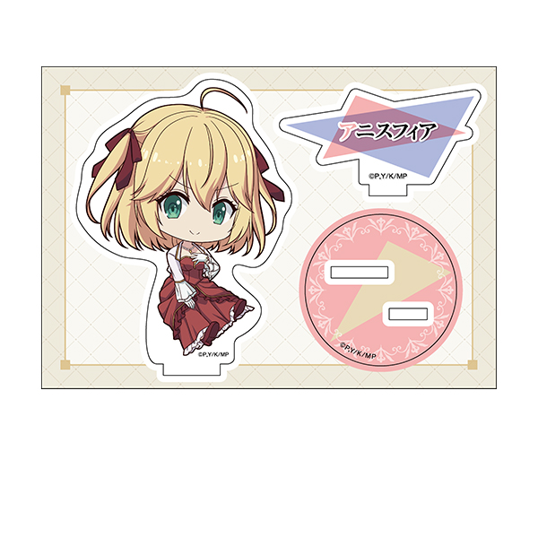転生王女と天才令嬢の魔法革命_ぺたん娘アクリルフィギュア アニスフィア?