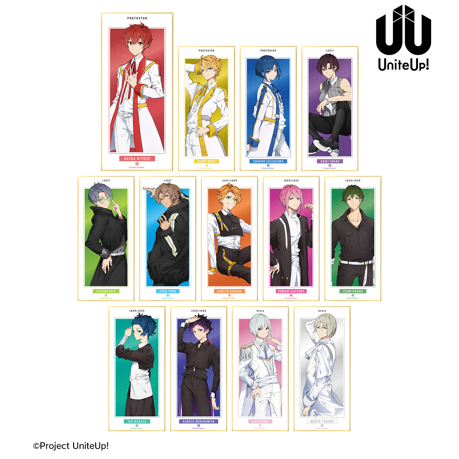UniteUp!_トレーディングスタンド付き色紙(単位/BOX)