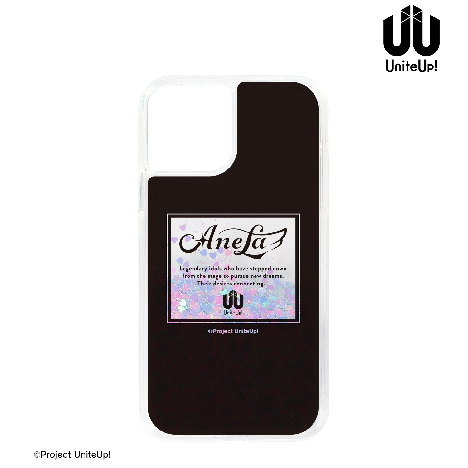 UniteUp!_Anela グリッターiPhoneケース(対象機種/iPhone 11 Pro Max)