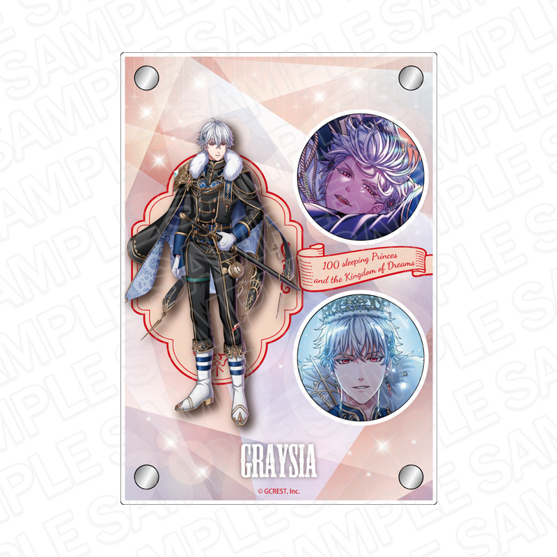 夢100 アニカフェキッチンカー限定 缶バッジ グレイシアの通販