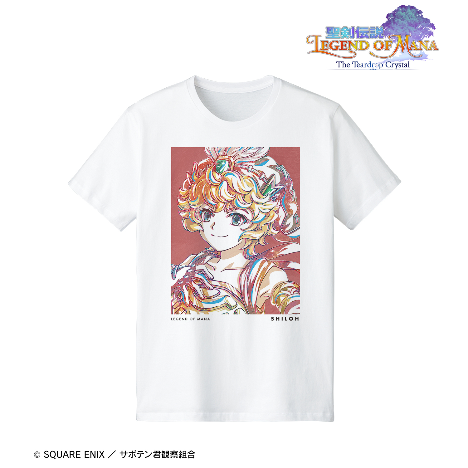 聖剣伝説 Legend of Mana -The Teardrop Crystal-_シャイロ Ani-Art Tシャツメンズ(サイズ/XL)