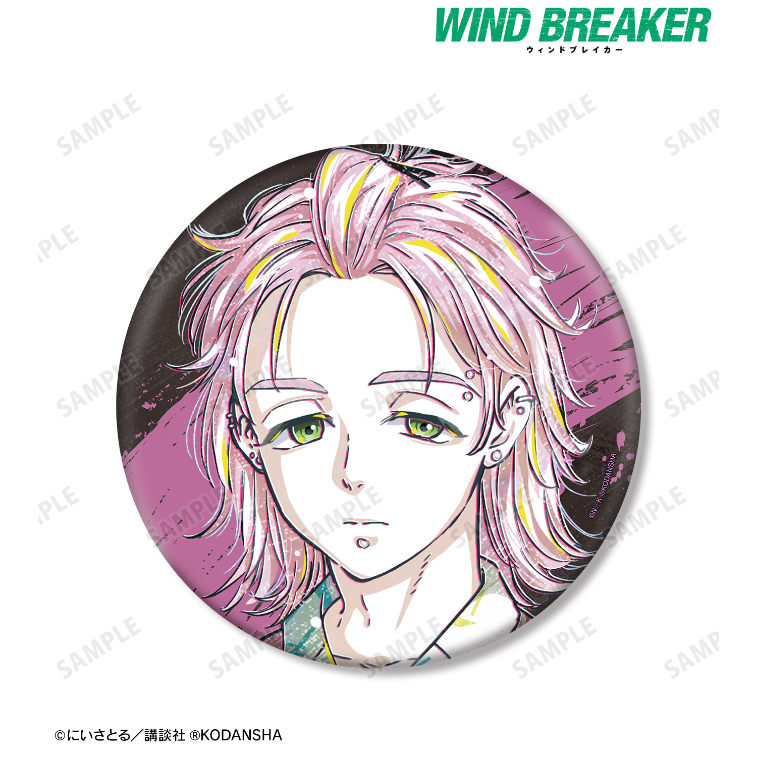 wind breaker ウィンブレ BD缶バッジ 桐生きみグッズ