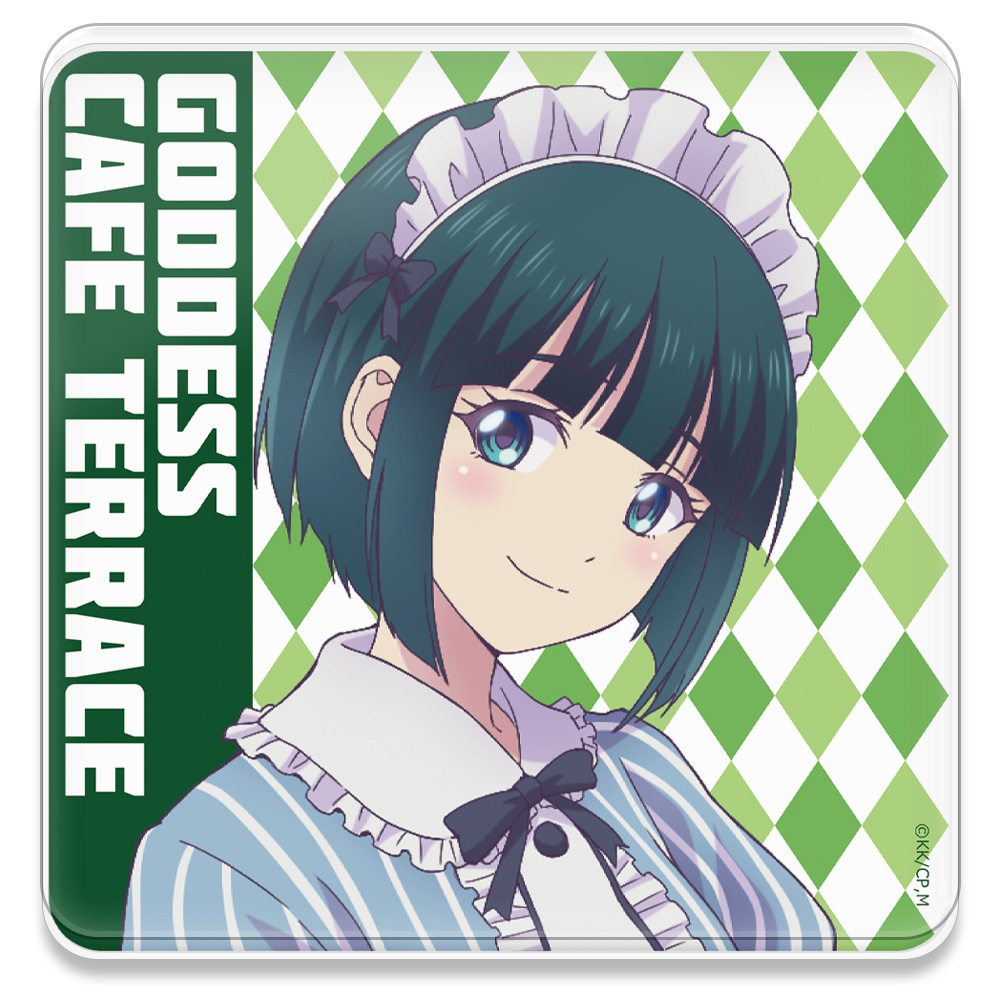 女神のカフェテラス_アクリルコースターD[小野白菊]