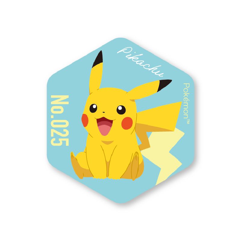 ポケットモンスター_ハニカムアクリルマグネット(ピカチュウ