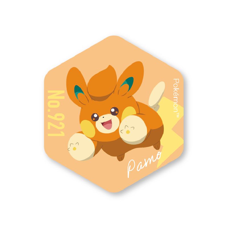 ポケットモンスター_ハニカムアクリルマグネット(パモ