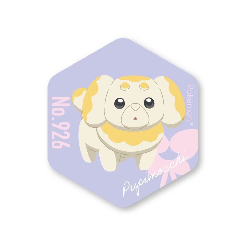 ポケットモンスター_ハニカムアクリルマグネット(パピモッチ