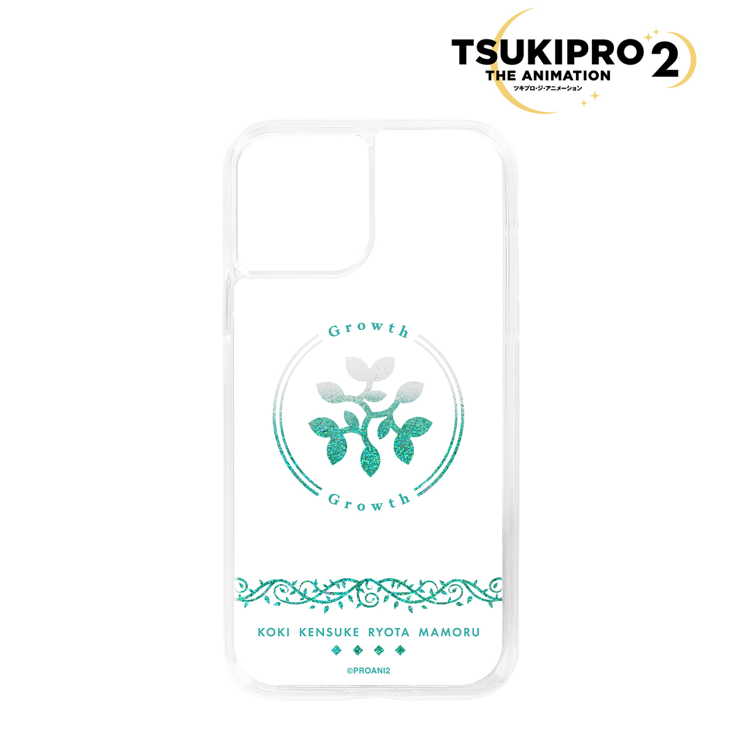 TSUKIPRO THE ANIMATION 2_Growth グリッターiPhoneケース(対象機種/iPhone 11 Pro Max)