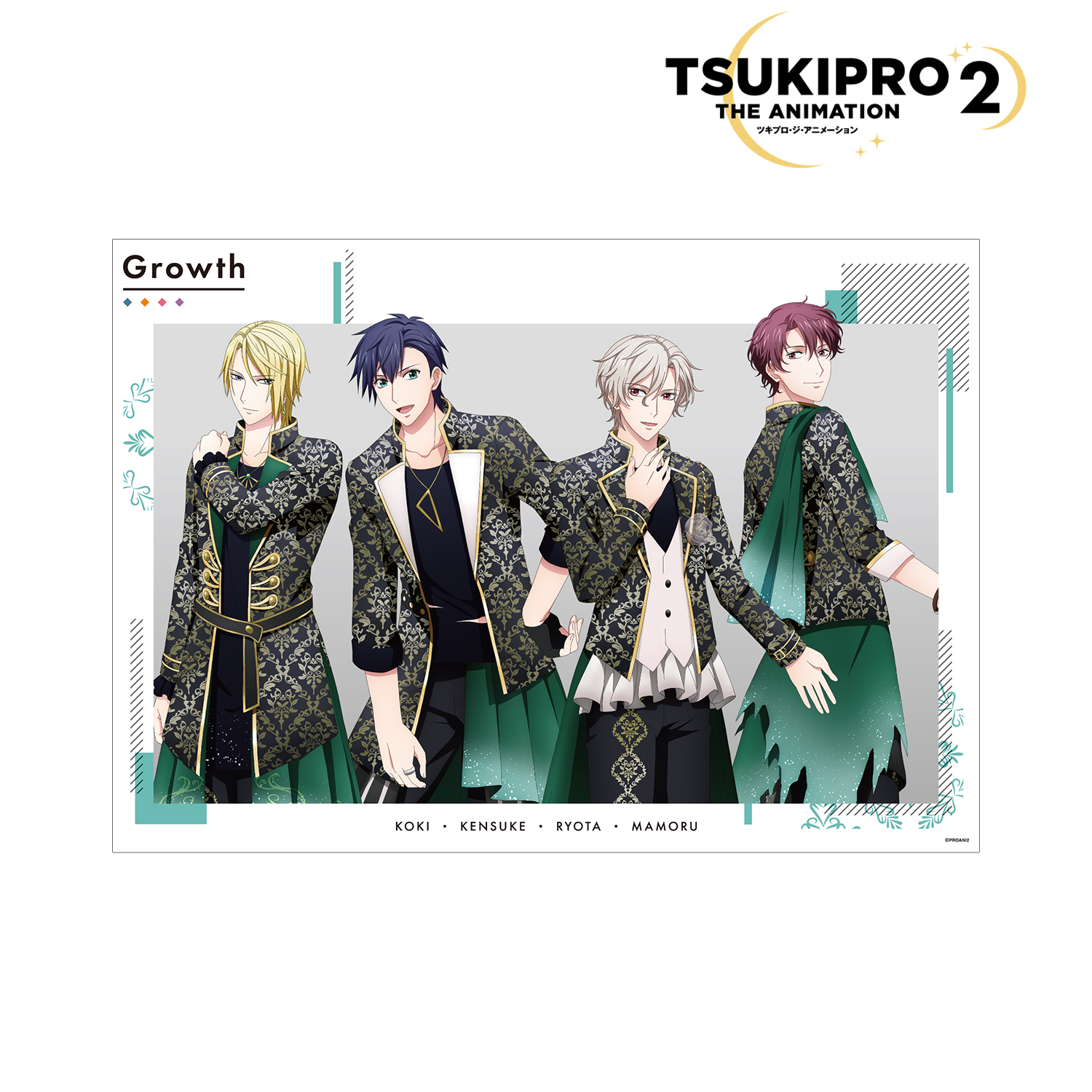 TSUKIPRO THE ANIMATION 2_Growth A3マット加工ポスター