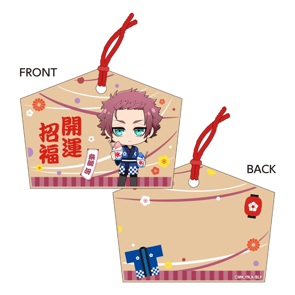 ブルーロック ブルロ×神田明神_絵馬風ストラップ/糸師冴