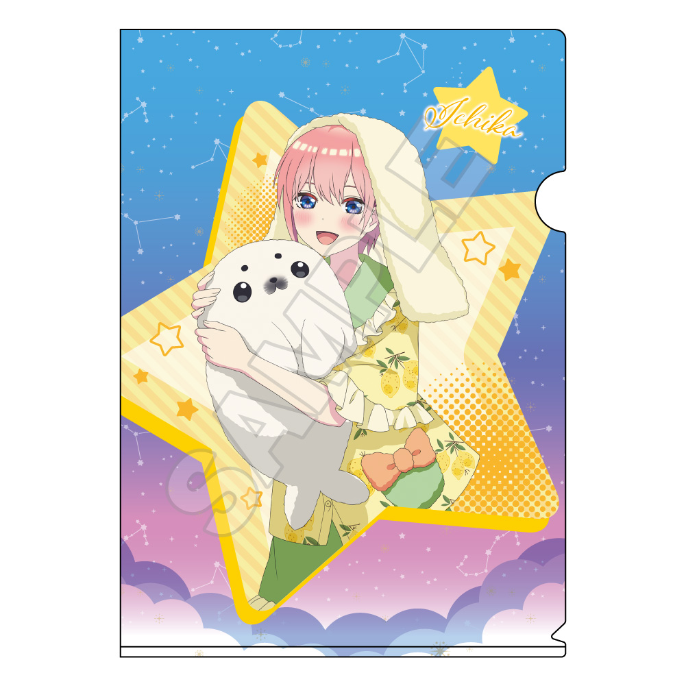 映画五等分の花嫁 リラックスタイム_A4クリアファイル 中野一花