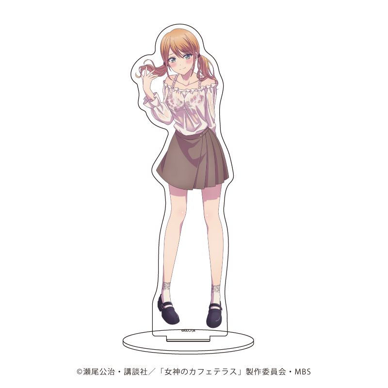 女神のカフェテラス_キャラアクリルフィギュア08/突然の雨ver. 月島
