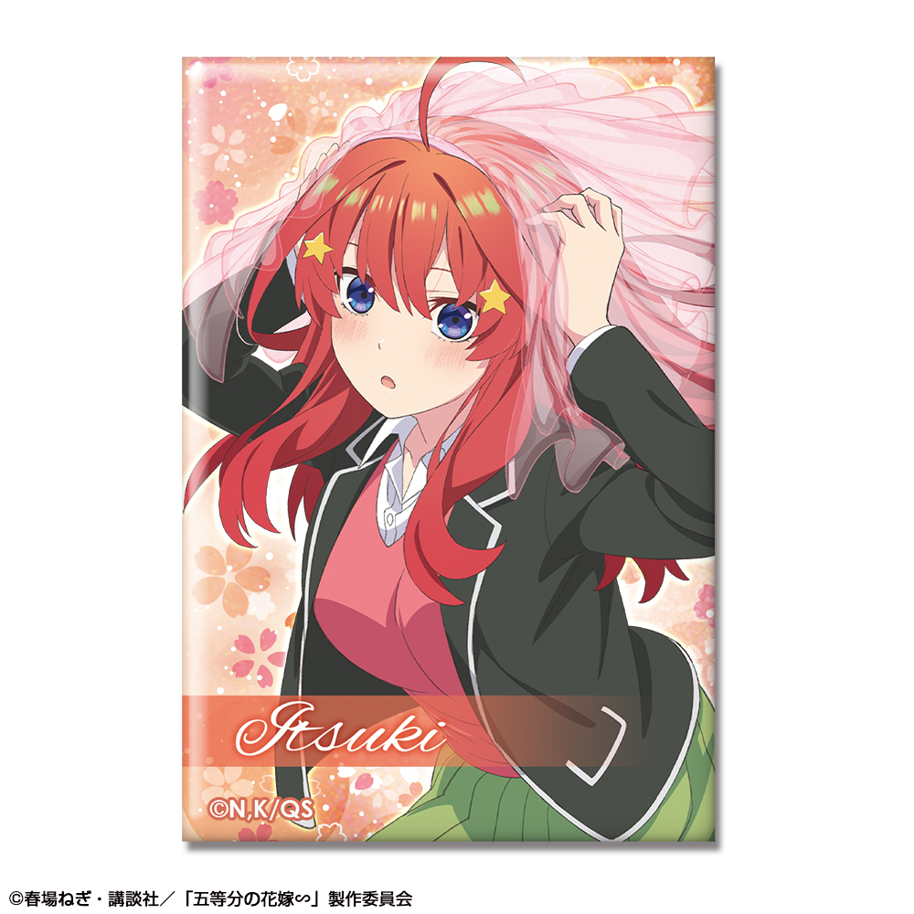 五等分の花嫁∽_ホログラム缶バッジ デザイン10(中野五月/B)